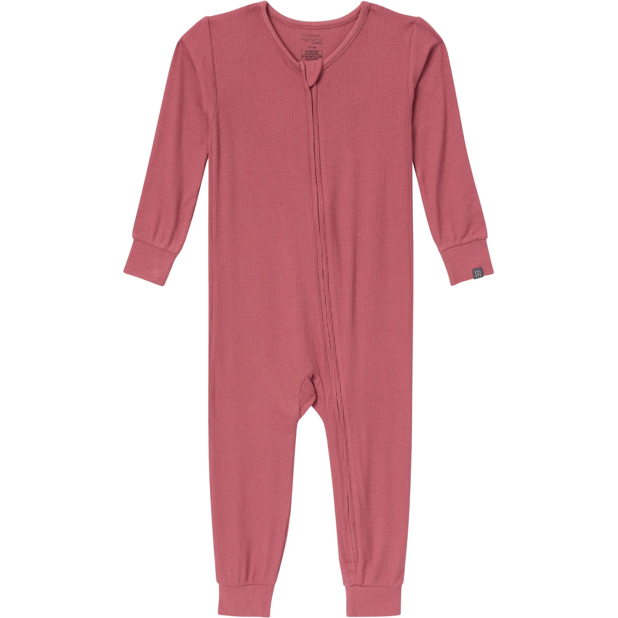2-Pack Baby & Toddler Girls Ivory Floral Snug Fitting Footless Pajamas