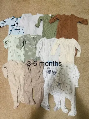 6 month sleepers (12 items), Kids 6 Month (3-6M)