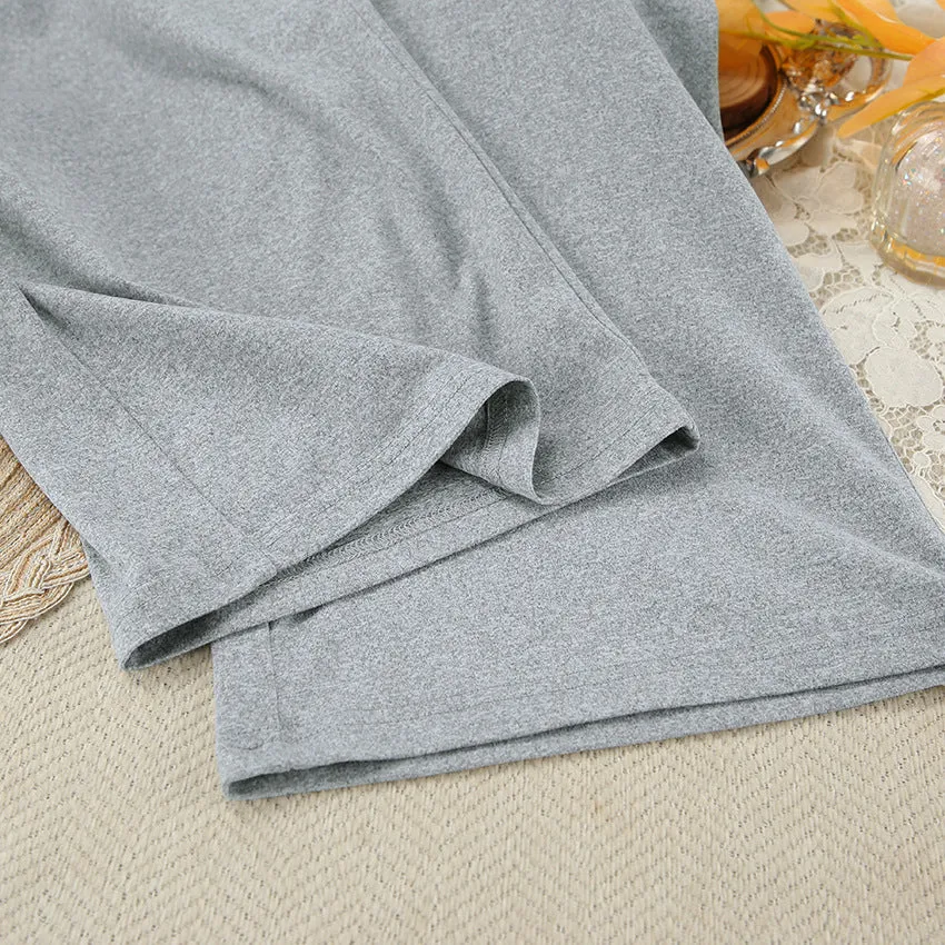 Autumn Casual Loose Long-Sleeved Pajamas Set
