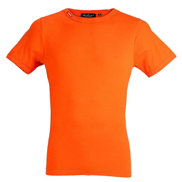 Basic DOS O Neck - Spicy Orange T-shirt - Caliente T-shirts & Polos Collection