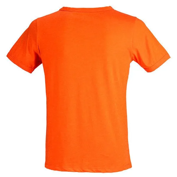 Basic DOS O Neck - Spicy Orange T-shirt - Caliente T-shirts & Polos Collection