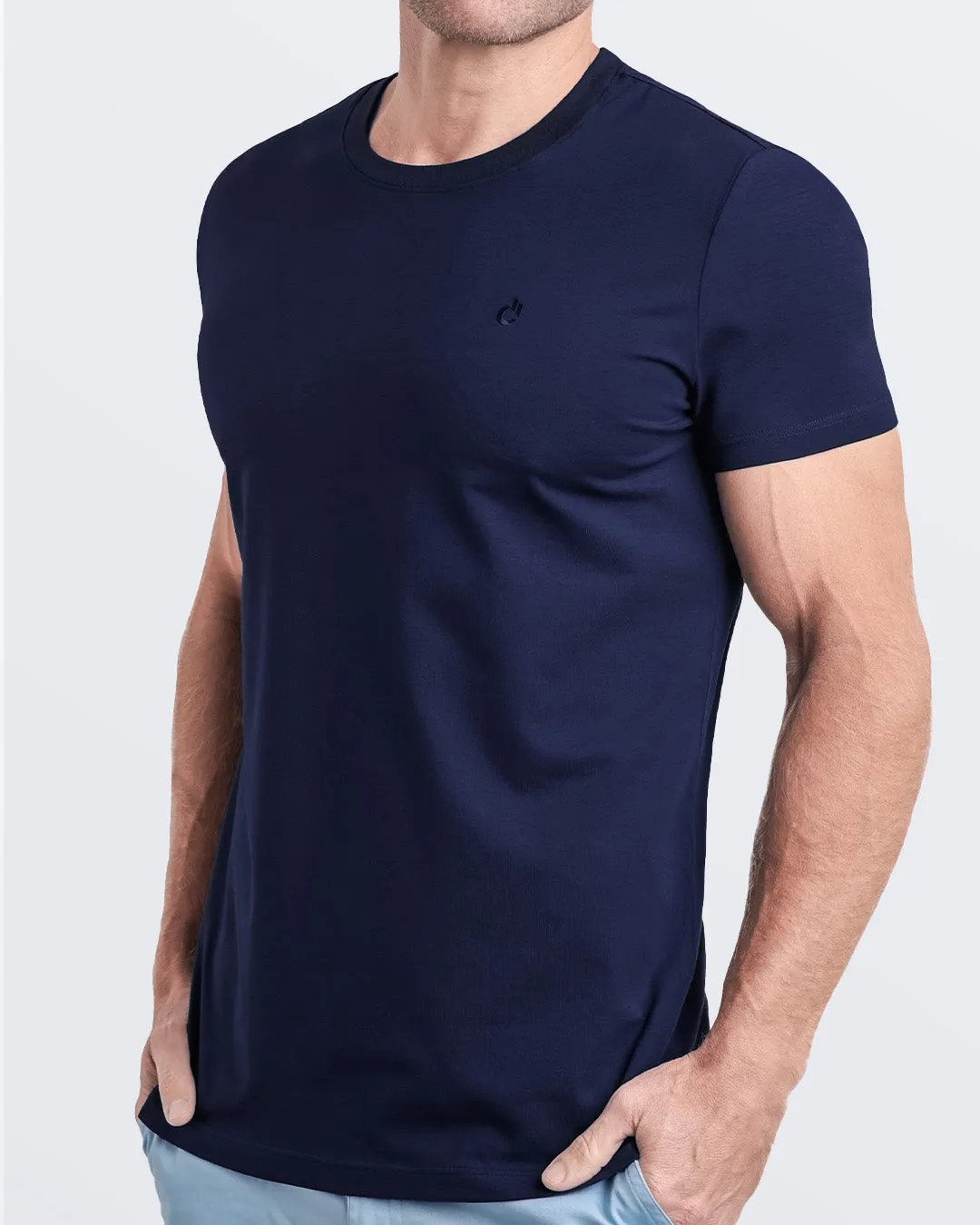BE MY NAVY - Modal Cotton T-Shirt
