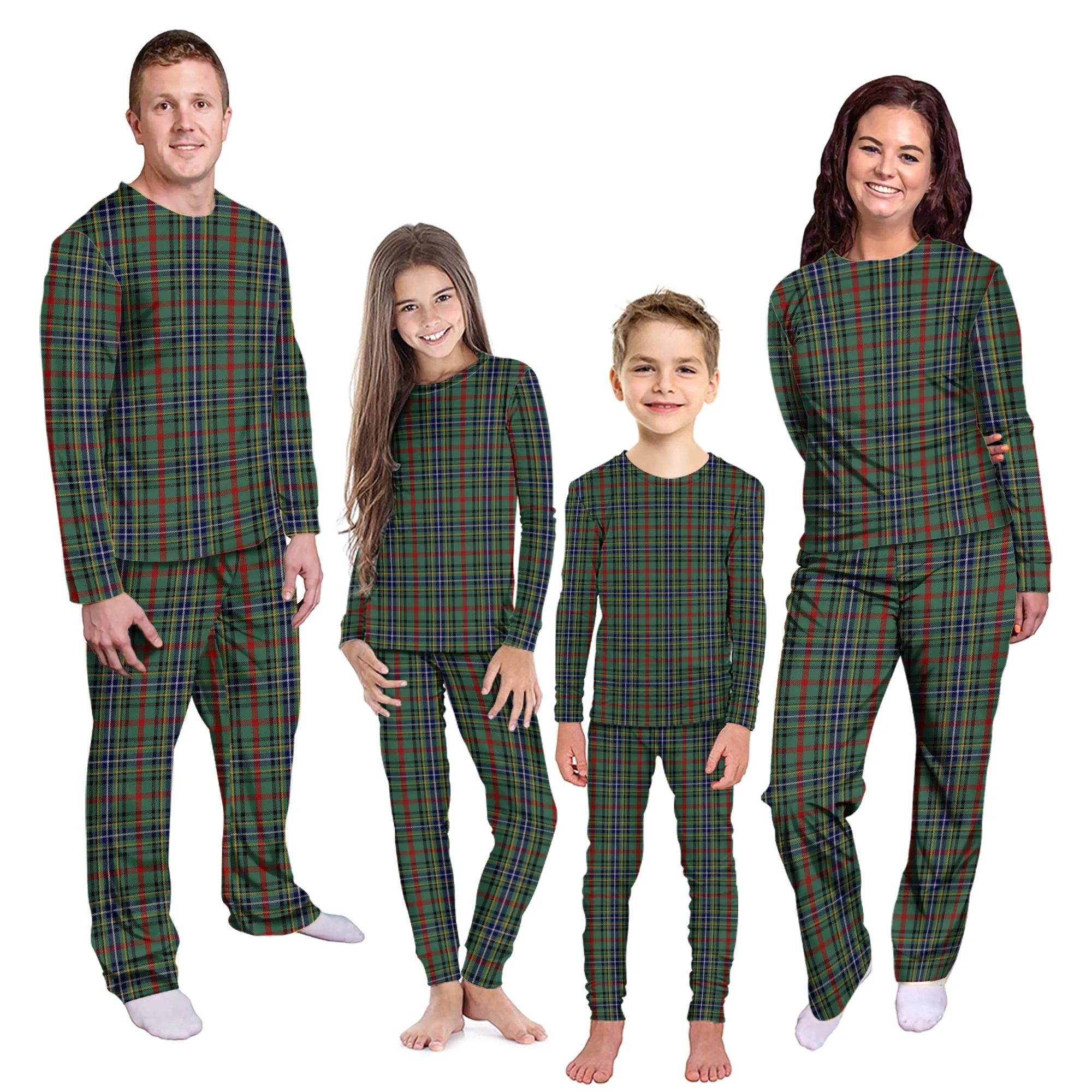 Bisset Tartan Pajamas Family Set