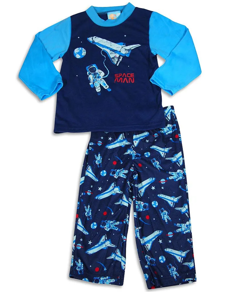 Bunz Kidz Boy's Long Sleeve Robe and Pajama Sleepwear Set