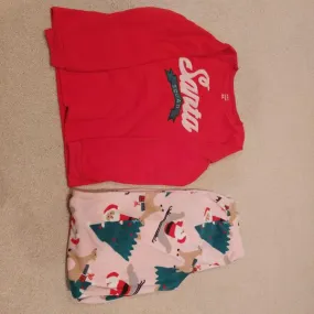 Christmas girls pajamas, Kids 12 & 14 (large)