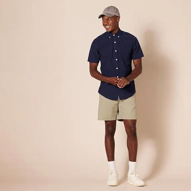 Comfy Chino Shorts With Slant Pockets