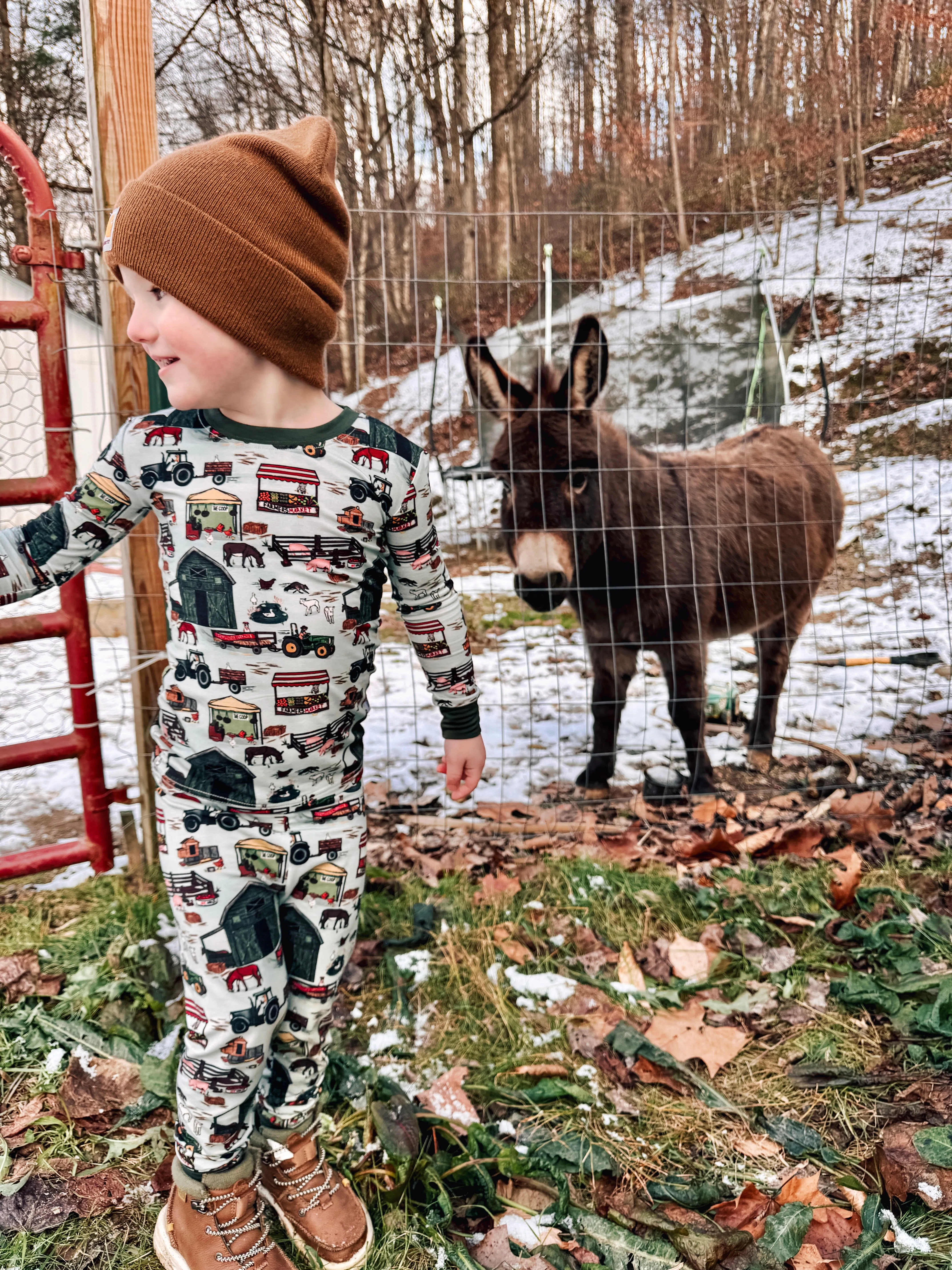 Farm Fresh 2 Piece Pajama Set