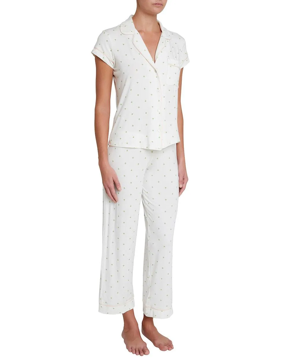 Giving Palm Crop PJ Set