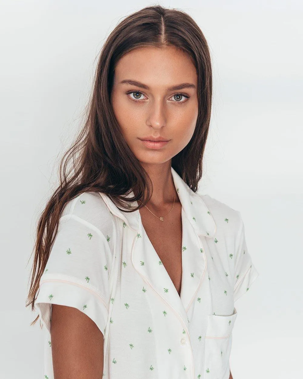 Giving Palm Crop PJ Set