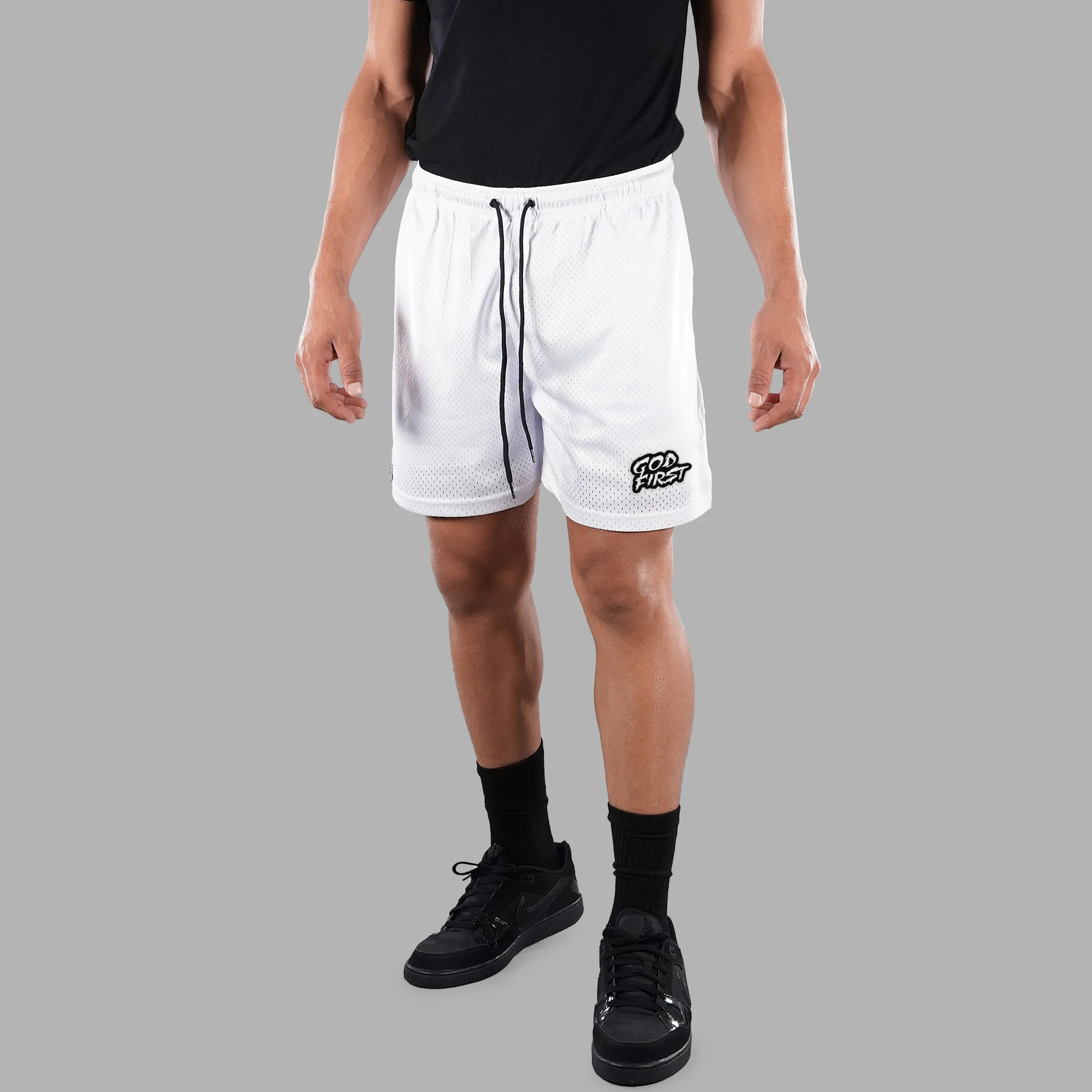 God First Patch Shorts - 7"
