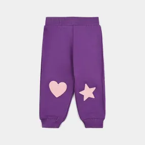 Infant Girls Jersey/Terry Pyjama Heart & Star