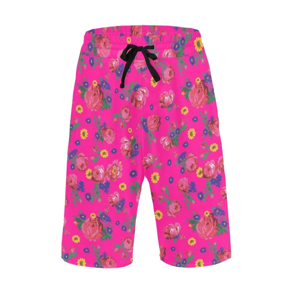 Kokum Ceremony Pink Men's Casual Shorts