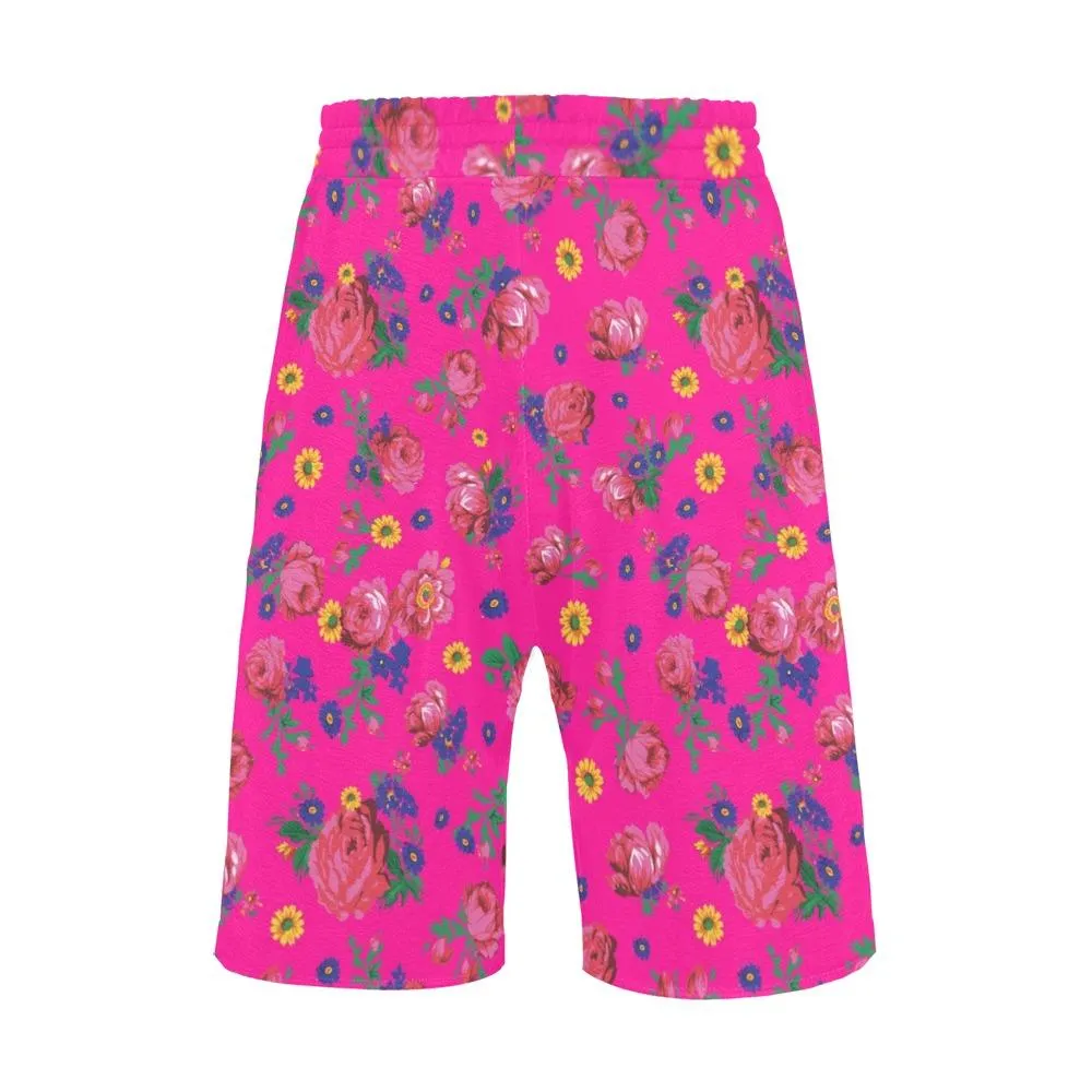 Kokum Ceremony Pink Men's Casual Shorts