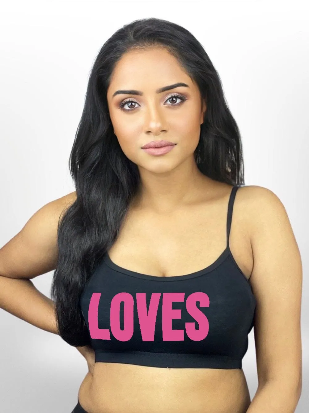 Loves Womens Printed  Soft Bra