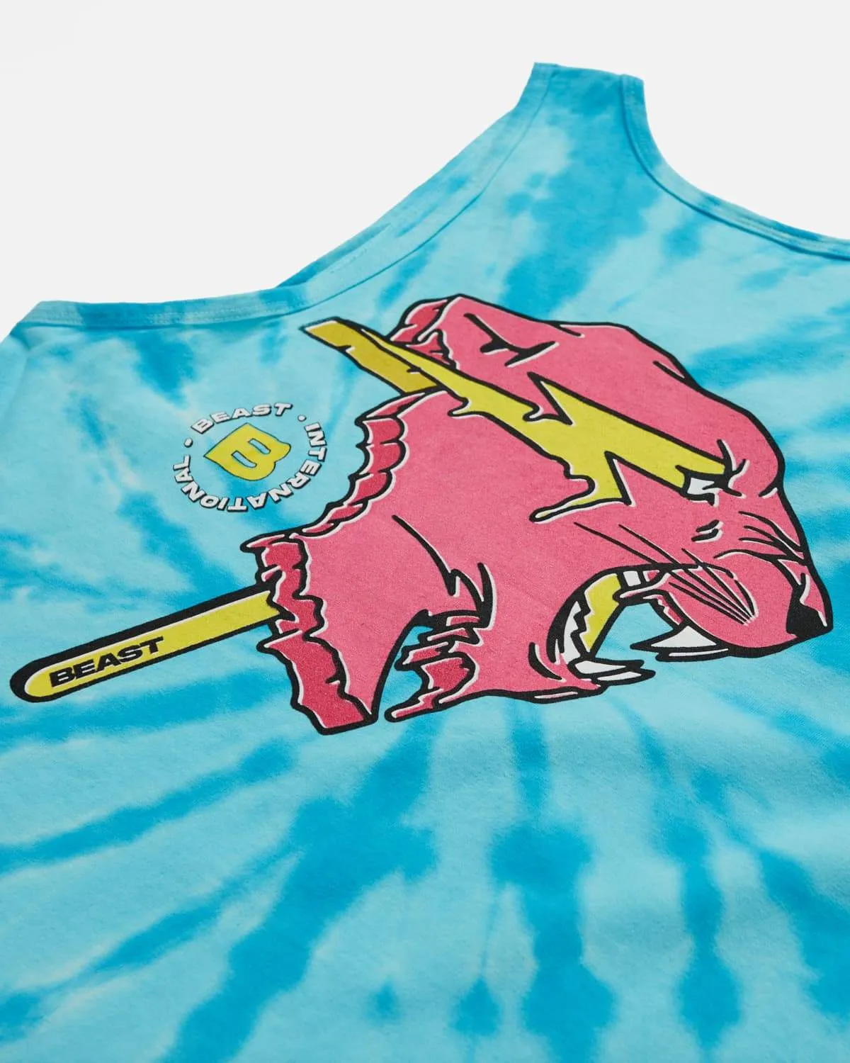 'Popsicle Beast' Tie Dye Tank Top