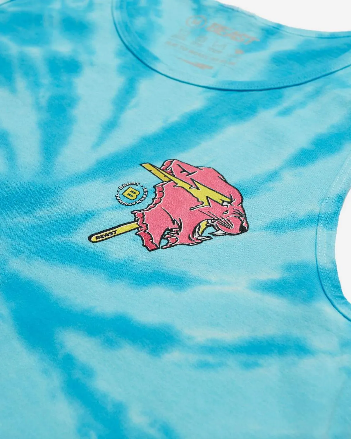 'Popsicle Beast' Tie Dye Tank Top