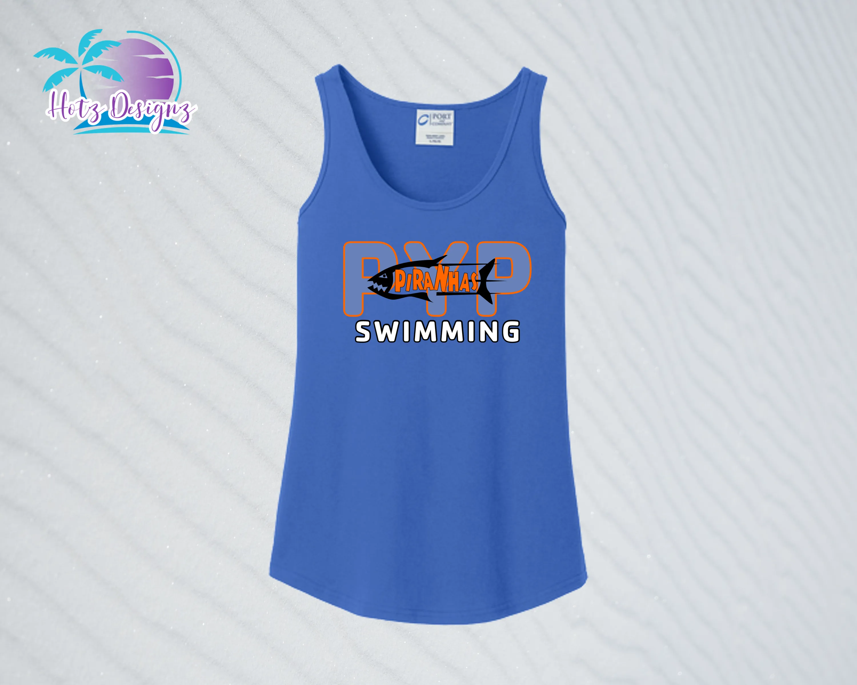 PYP Piranhas Ladies Tank Top (4 color options)