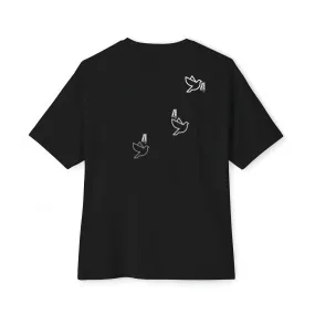 "Crepacuore 444" Unisex Oversized Boxy Tee