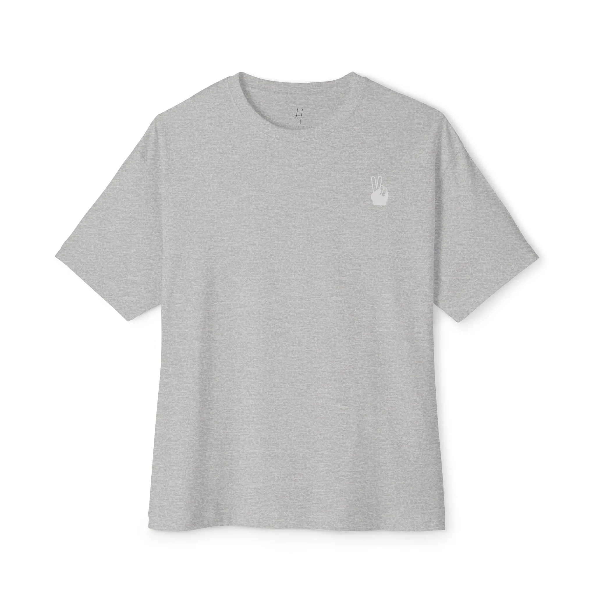 "Find Peace" Unisex Oversized Boxy Tee
