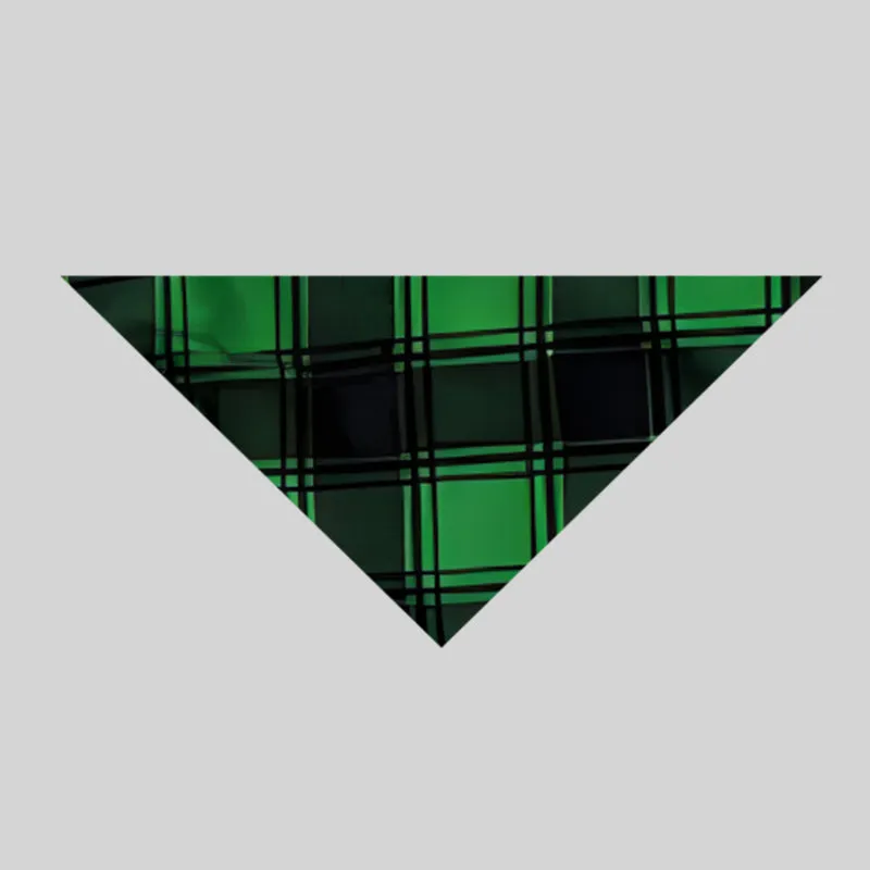 "I Can't Keep Calm, Santa's Coming" Slogan Printed Black and Green Plaid Christmas Matching Pajamas