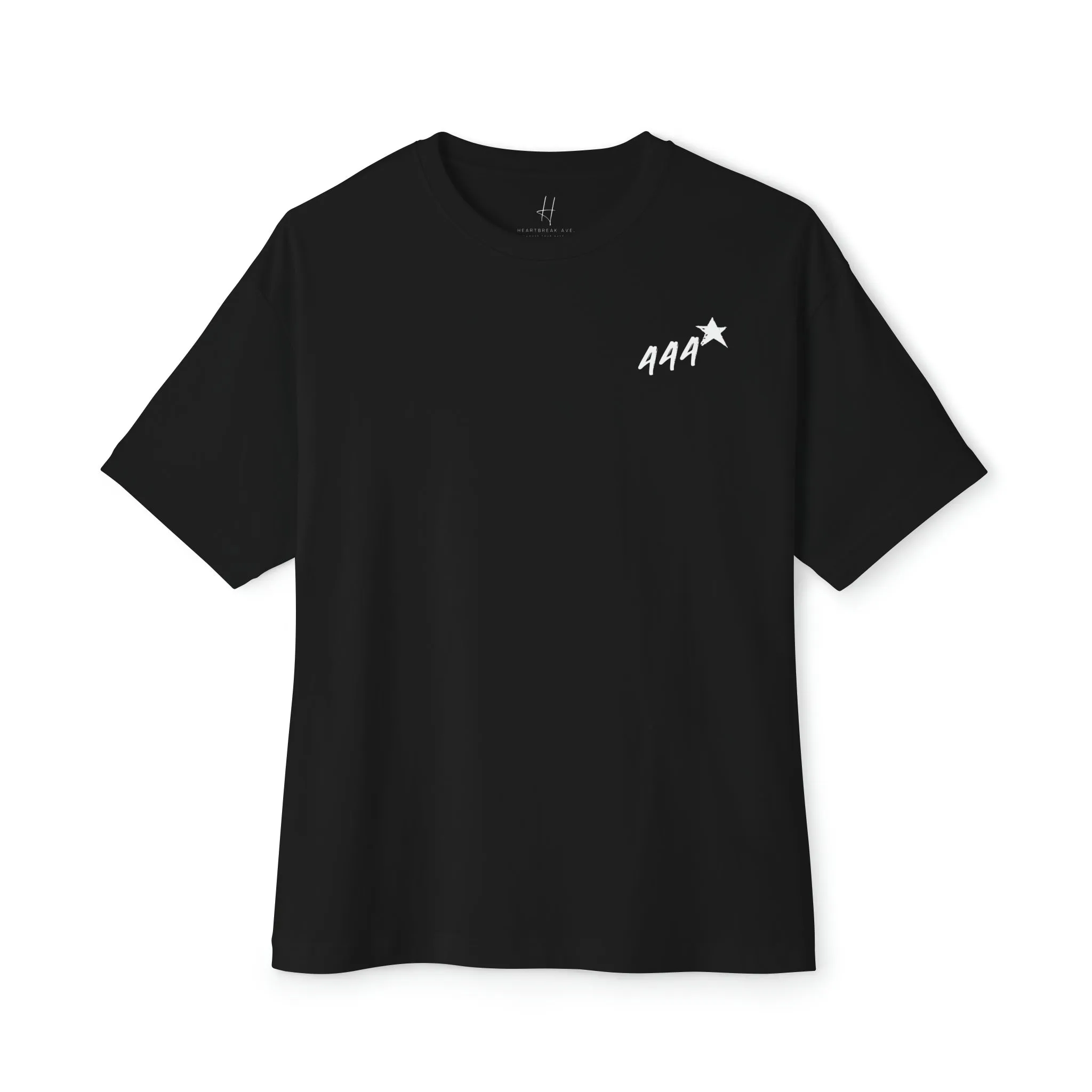 "Triple 4 Records" Unisex Oversized Boxy Tee
