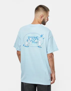 Route One Subway T-Shirt - Light Blue