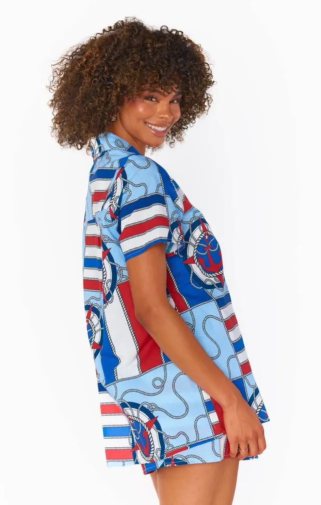 Show Me Your Mumu Home and Away Pj Set - Anchors Away