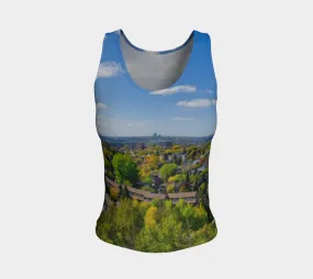 Women's Fitted Long Tank Top - McHugh Bluff Fall