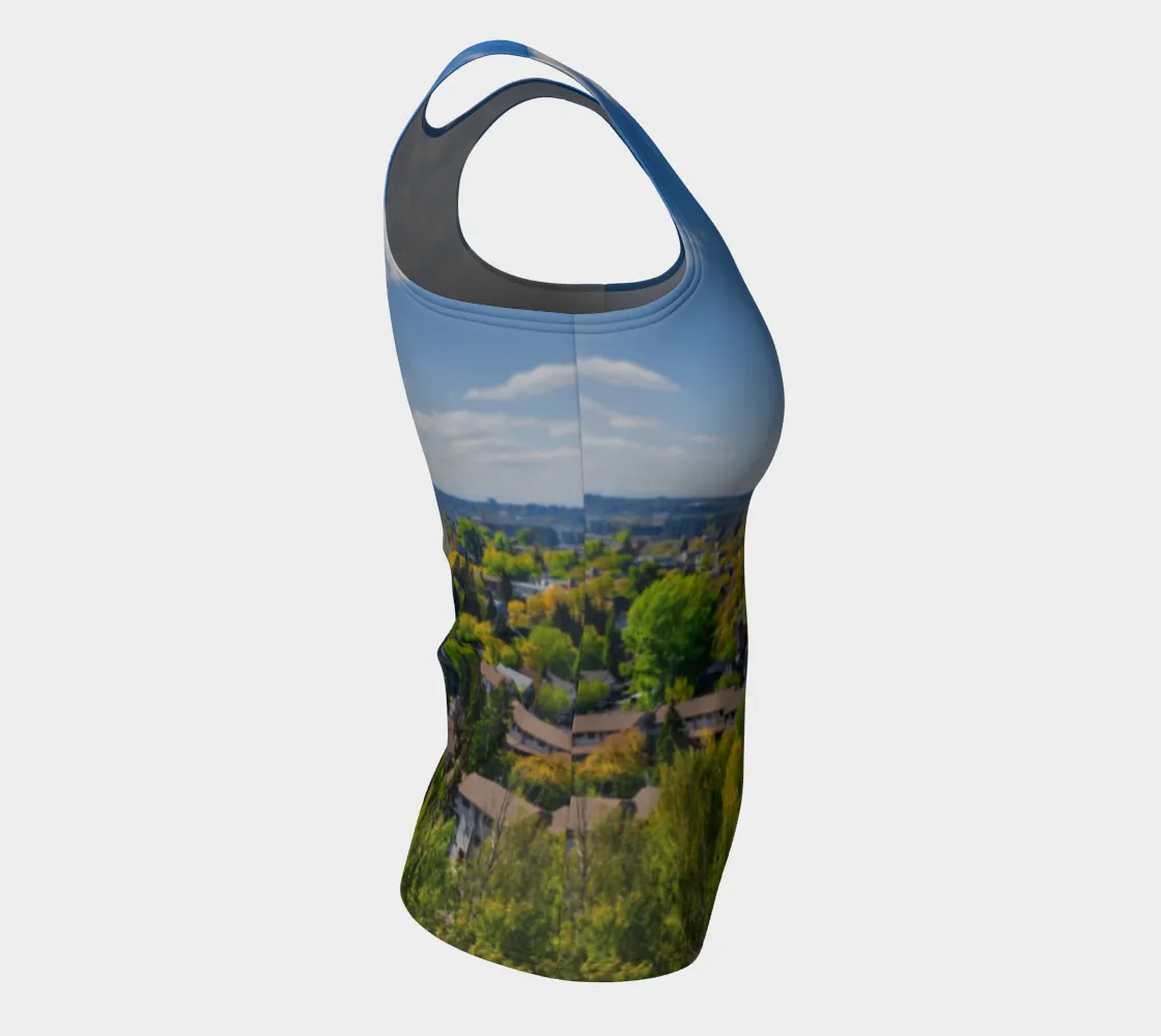 Women's Fitted Long Tank Top - McHugh Bluff Fall
