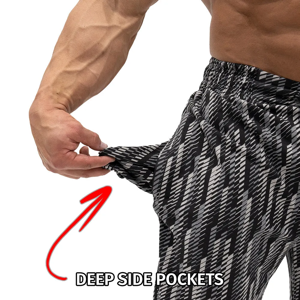 Workout Pajamas - Grid Engine Pattern
