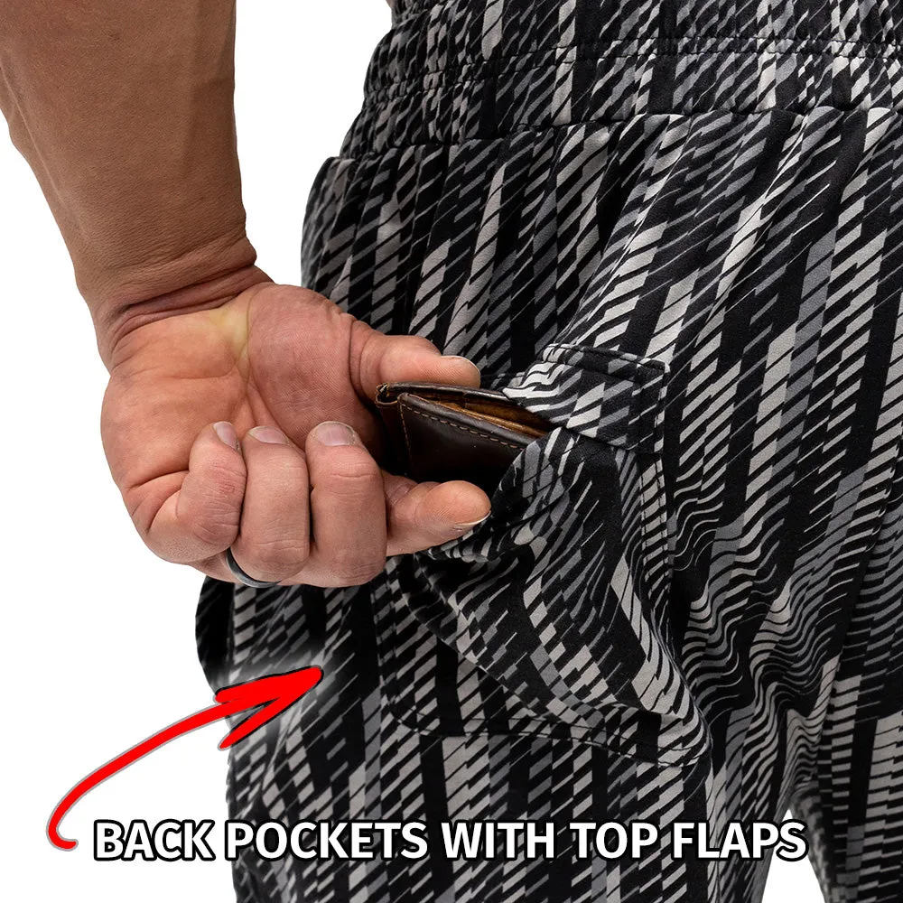 Workout Pajamas - Grid Engine Pattern